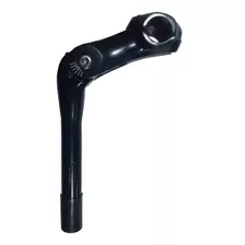 Stem Regulable Negro De Aluminio Para Bicicleta 22.2x25,4mm