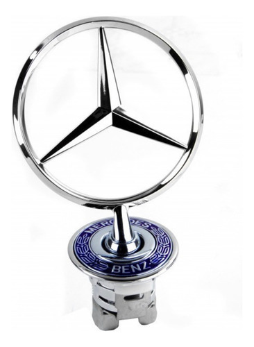 Emblema Cofre Compatible Mercedes Benz Cromo Foto 10