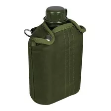 Cantil Militar 900ml Plástico Com Passante Cinto Ntk Cor Verde