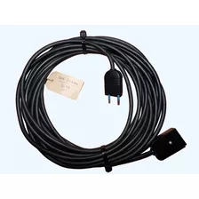 Alargue: 10 Mts De Cable Bajo Goma Negro 2 X 1 Mm*