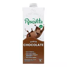 Leite De Arroz Risovita Sabor Chocolate 1l