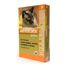 Antipulgas Advocate Gatos Até 4kg (combo 3 Pipetas)