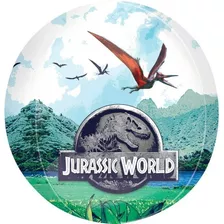 Globo, Jurassic World, Orbz, 38cms, Fiesta, Regalo