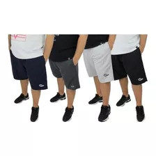 Kit 5 Shorts Bermudas Moletom Revenda Plus Size G1 G2 G3 G4