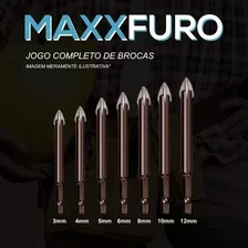 Maxxfuro Broca Indestrutível Universal 7pcs