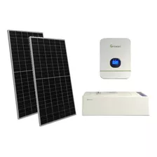 Kit Panel Solar Autonomo Isla 3000wh Diarios
