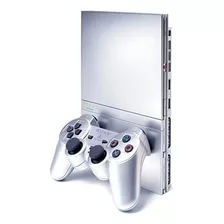 Sony Playstation 2 Slim Scph-790 Standard Cor Satin Silver