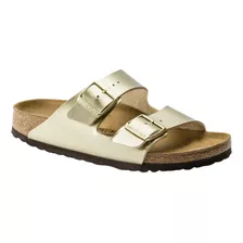 Sandalia Birkenstock Arizona Bf Gold Mujer