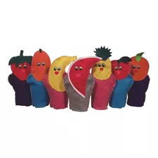 Fantoches - Frutas - 7 Personagens - Ciabrink