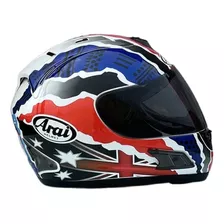 Capacete Arai Helmet Uk Tricolor Tamanho 58