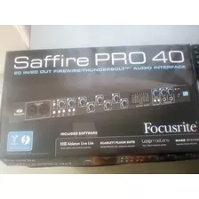 Interface Saffire Focusrite 40 Pro 20in/20out Nueva Importad