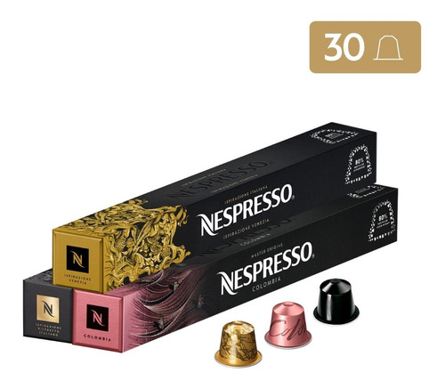 Cápsulas De Café Nespresso Pack Favoritos - 30 Cápsulas