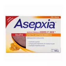 Asepxia Jabón Azufre 100 G