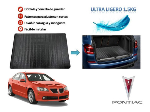 Tapete Cajuela Universal Ligero Pontiac G8 2008 A 2010 Foto 2