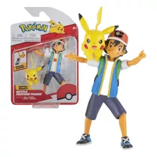 Pokémon Figura De Batalla Ash Y Pikachu