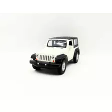 Camioneta De Colección A Escala Jeep Rubicon Wrangler Welly 