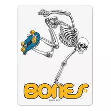 Calcomania Powell Peralta Og Skateboard Skeleton Clear 4 