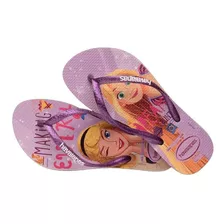 Chinelo Havaianas Infantil Fem Slim Princess Frozen 27/28