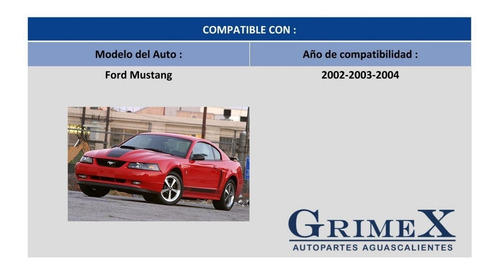 Faro Ford Mustang Humo 2002-2003-2004 Foto 3