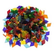 500 Peças De Telhas De Mosaico Coloridas