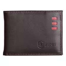 Billetera De Cuero Legitimo Para Hombre - Zenit