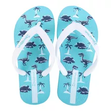 Chinelo Ipanema Fantasia Azul E Branco Menino