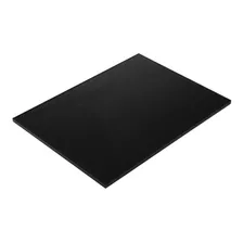 Chapa Placa Acrílico Cast Preto 50 X 50 X 3mm Corte Laser