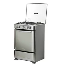 Cocina A Gas Mabe Emi6060fxo Grill Horno 66.5 Lts Fama