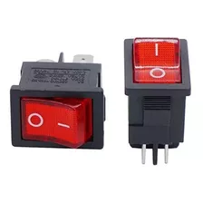 Interruptor Switch Palanca Bipolar Con Luz Indicador Encendi