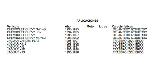 Caliper De Freno Trasero Izquierdo Jaguar Xj6 1995-1997 Foto 6