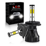 Kit De Faros Focos Led H4 9003 Luz Alta Y Baja Para Fiat 80w