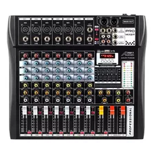 Mezclador De Audio, Audio 2000's Amx7343, Usb, 8 Canales