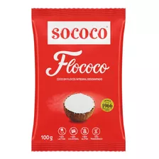Flocos De Coco Flococo Sococo Pacote 100g