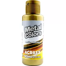 Tinta Metal Colors Bronze 556 60ml - Acrilex