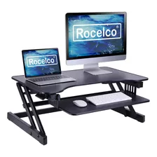 Rocelco - Convertidor De Escritorio De Pie De Altura Regulab