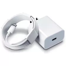 Cargador Free Breath Wc-003v Usb-c De Pared Con Cable Carga Super Rápida Blanco Rápida Pd 30w Tipo C Lightning Para iPhone