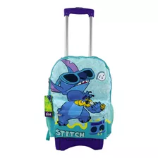 Mochila De Carrito Stitch Primaria Original 1