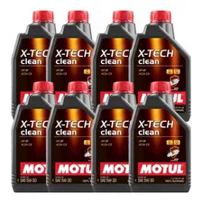 Kit 8x Motul X-tech Clean 5w30