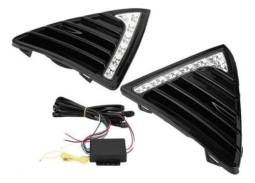 Para Ford Focus Mk3 2012-2014 Led Luces De Conduccin Diurna Foto 4