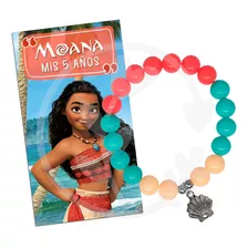 Souvenir Pulsera Moana Mar De Aventuras Cumple Original