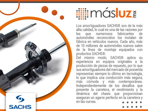 (1) Amortiguador Gas Del Izq/der Ml350 V6 3.5l 06/10 Sachs Foto 3