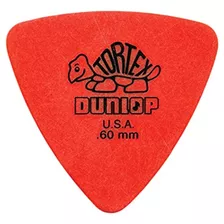 Dunlop 431r.60 Triángulo Tortex, Naranja, .60mm, 72 / Bolsa