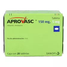 Aprovasc 150 Mg / 5 Mg Caja Con 28 Tabletas