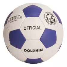 Pelota Official Dolphin N5 Pique Completo Cosida A Mano 