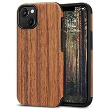 Funda Para iPhone 13 /6.1/ Diseño Madera