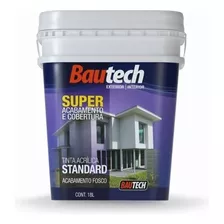 Bautech Tinta Acrílica Zero Bolor 18l Branco