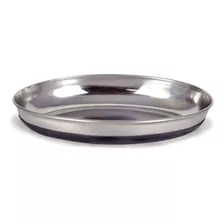 Nuestras Mascotas Plato Ovalado Cat Pet Bowl Con Base De Gom