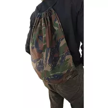 Mochila Saco Camuflado Medida 35x45 Algodão