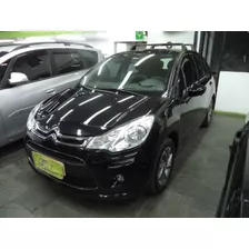 Citroën C3 Tendance 1.5 8v Flex Mec Completo Teto 2014 Preto