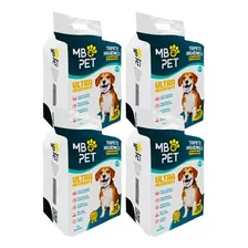 Kit 120 Tapete Higienico 80x60 Mb Pet Ultra Absorvente Caes